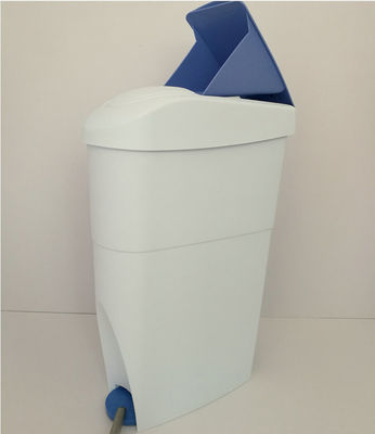 20L Pedal Sanitary Bin , ABS Feminine Hygiene Trash Cans