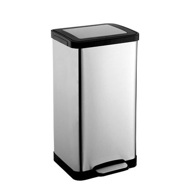 Rose gold Rubbish Pedal Sanitary Bin For Car 4S Shop